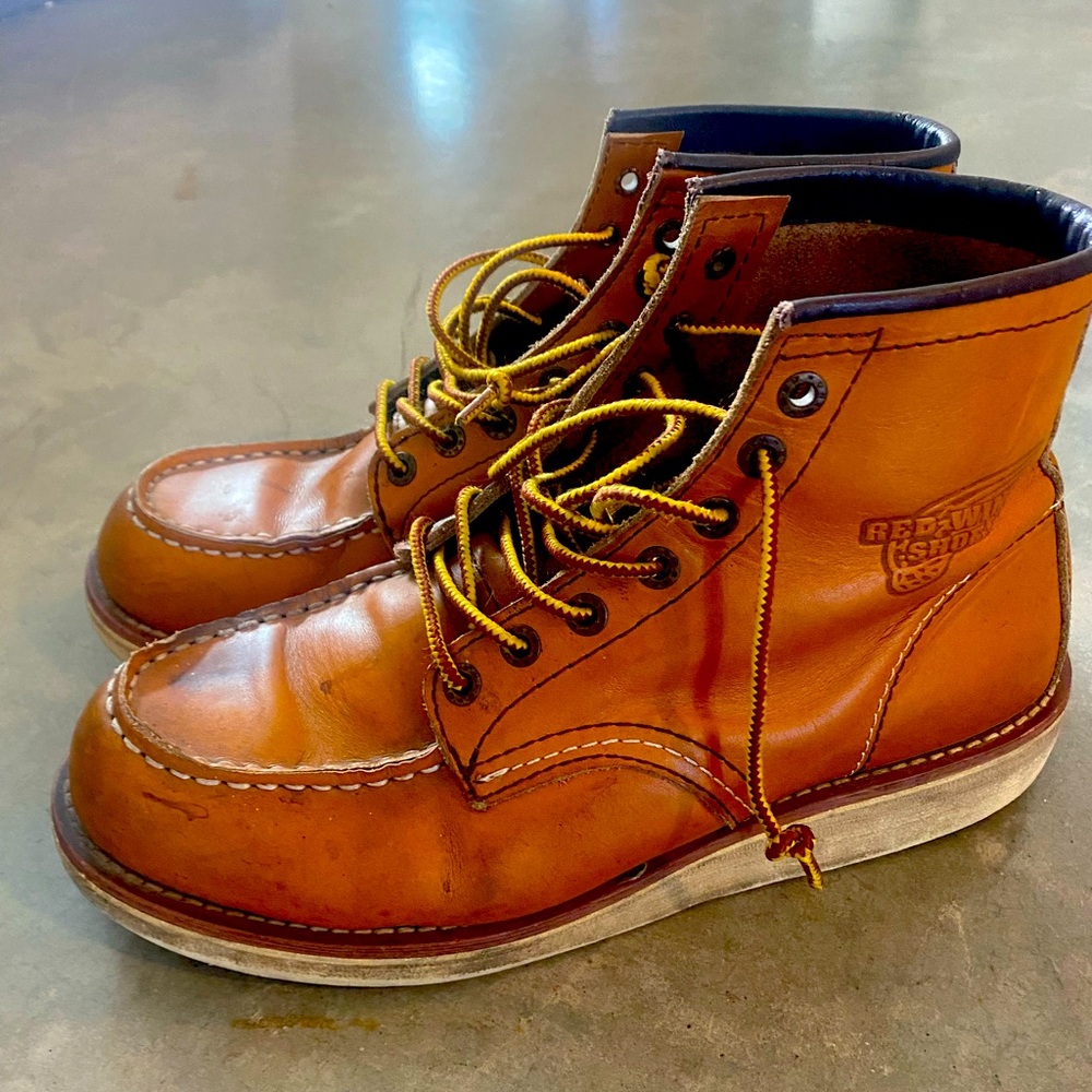 Red wing boots